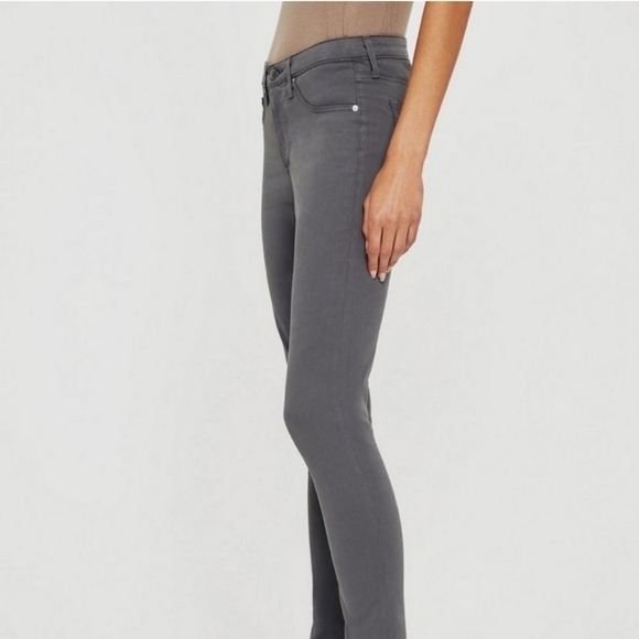 AG The Legging Super Skinny Grey Velvet - Picture 3 of 11